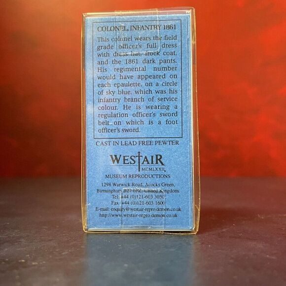 Vintage Westair Lead-Free Pewter Union Soldiers & Cannon 1861–1865 Civil War Set - Picture 8 of 14